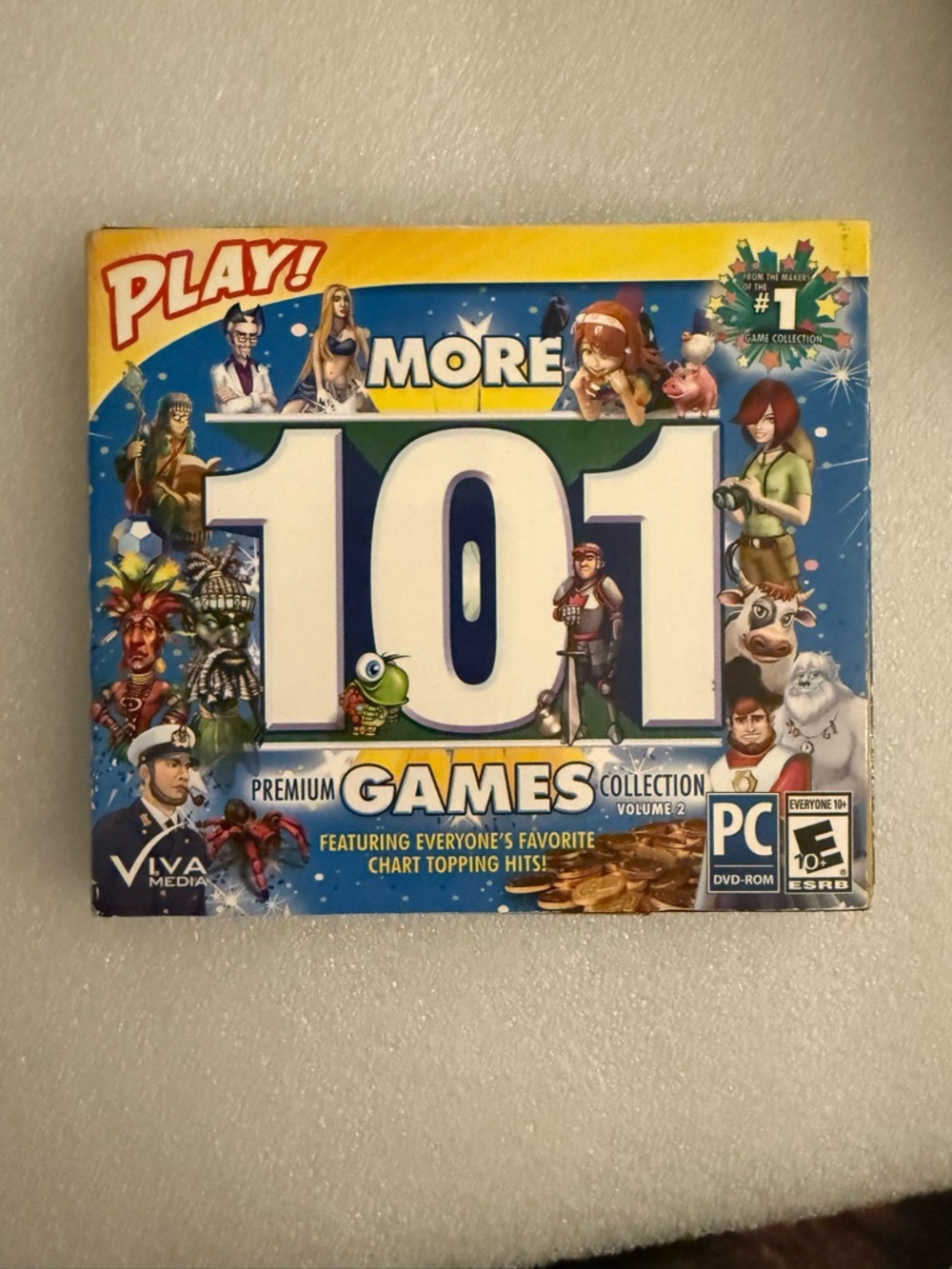 NEW & SEALED PLAY! More 101 Premium Games Collection Vol 2 - PC DVD-ROM